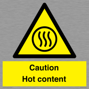 Caution Hot content